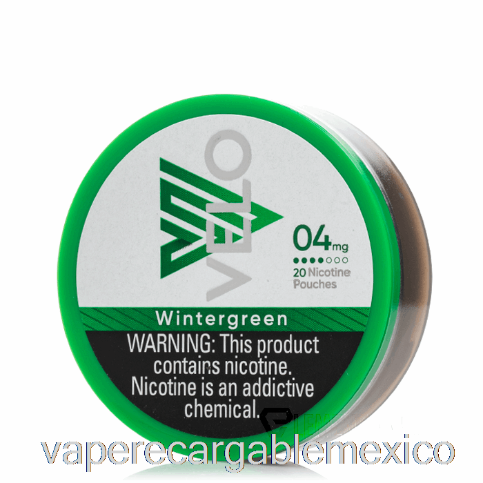 Vape Recargable Velo Bolsas De Nicotina - Gaulteria 4 Mg